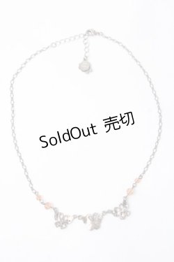 画像3: axes femme / 蝶モチーフネックレス  淡ピンク Y-25-07-14-003-AX-AC-SZ-ZY