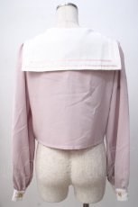 画像3: Ank Rouge / セーラートップス M ピンク Y-25-07-14-028-CA-TO-SZ-ZT455 (3)