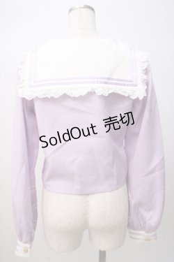 画像3: Ank Rouge / セーラートップス M ラベンダー Y-25-07-14-029-CA-TO-SZ-ZT0725