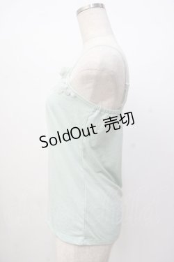 画像2: axes femme / バラ刺繍ビーズキャミ M ミント Y-25-07-16-027-AX-TO-SZ-ZY