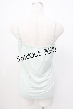 画像3: axes femme / バラ刺繍ビーズキャミ M ミント Y-25-07-16-027-AX-TO-SZ-ZY