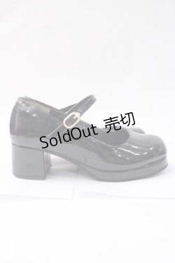 画像4: axes femme / エナメルパンプス ｍ 黒 Y-25-07-16-003-AX-SH-SZ-ZY