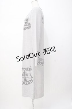 画像2: GHOST of HARLEM / サイドギャザーロングカーディガン F グレー Y-25-07-16-040-GL-TO-SZ-ZT453