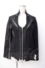 Ozz Croce / 龍刺繍ダガチャームジャケット  黒 Y-25-07-16-047-OO-JA-SZ-ZY
