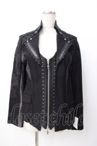 Ozz Croce / 龍刺繍ダガチャームジャケット  黒 Y-25-07-16-047-OO-JA-SZ-ZY