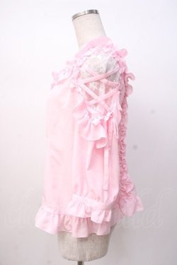 画像2: Angelic Pretty / Sweetリボンブラウス  ピンク Y-25-07-16-004-AP-BL-SZ-ZY