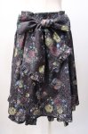 画像3: axes femme Kawaii / クラシックブーケ柄スカート  黒 Y-25-07-16-064-AX-SK-SZ-ZT479 (3)