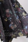 画像4: axes femme Kawaii / クラシックブーケ柄スカート  黒 Y-25-07-16-064-AX-SK-SZ-ZT479 (4)