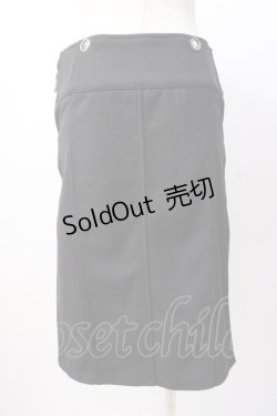 画像3: Ozz Croce / アシメZIPスカート  黒 Y-25-07-16-066-OO-SK-SZ-ZY