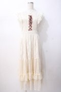 axes femme / レースデザインワンピース  生成り Y-25-07-16-068-AX-OP-SZ-ZY