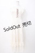 axes femme / レースデザインワンピース  生成り Y-25-07-16-068-AX-OP-SZ-ZY