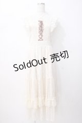 axes femme / レースデザインワンピース  生成り Y-25-07-16-068-AX-OP-SZ-ZY