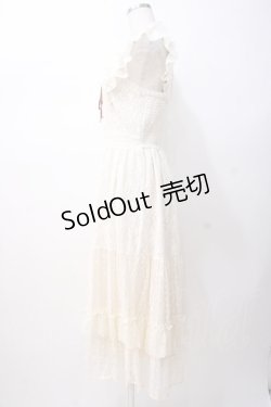 画像2: axes femme / レースデザインワンピース  生成り Y-25-07-16-068-AX-OP-SZ-ZY