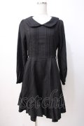 axes femme POETIQUE / 薔薇刺繍ワンピース  黒 Y-25-07-16-070-AX-OP-SZ-ZY
