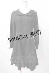 axes femme POETIQUE / 薔薇刺繍ワンピース  黒 Y-25-07-16-070-AX-OP-SZ-ZI
