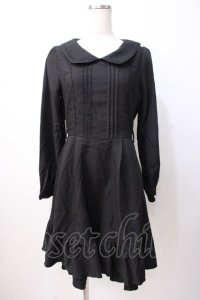 axes femme POETIQUE / 薔薇刺繍ワンピース  黒 Y-25-07-16-070-AX-OP-SZ-ZY