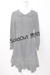 axes femme POETIQUE / 薔薇刺繍ワンピース  黒 Y-25-07-16-070-AX-OP-SZ-ZI