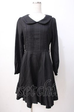 画像1: axes femme POETIQUE / 薔薇刺繍ワンピース  黒 Y-25-07-16-070-AX-OP-SZ-ZY
