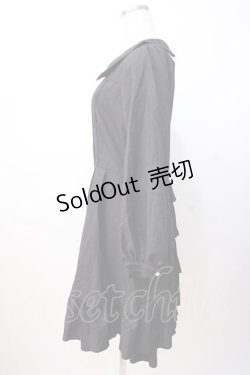 画像2: axes femme POETIQUE / 薔薇刺繍ワンピース  黒 Y-25-07-16-070-AX-OP-SZ-ZI
