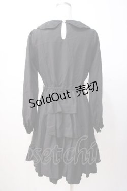 画像3: axes femme POETIQUE / 薔薇刺繍ワンピース  黒 Y-25-07-16-070-AX-OP-SZ-ZI