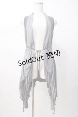 画像1: Rozen Kavalier / ジレ着風カーディガン  グレー Y-25-07-16-072-OO-TO-SZ-ZS