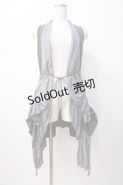 画像4: Rozen Kavalier / ジレ着風カーディガン  グレー Y-25-07-16-072-OO-TO-SZ-ZS