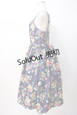 画像2: axes femme Kawaii / クラシックベリージャンスカ  紺 Y-25-07-16-092-AX-OP-AS-ZT475