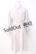 axes femme POETIQUE / ヴィンテージベリーシャツワンピース  ピンク Y-25-07-16-102-AX-OP-SZ-ZI