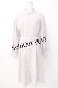 axes femme POETIQUE / ヴィンテージベリーシャツワンピース  ピンク Y-25-07-16-102-AX-OP-SZ-ZI