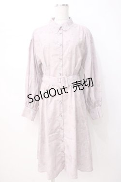 画像1: axes femme POETIQUE / ヴィンテージベリーシャツワンピース  ピンク Y-25-07-16-102-AX-OP-SZ-ZI