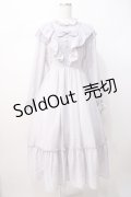 axes femme kawaii / ヴィンテージシフォンワンピース  ラベンダー Y-25-07-16-104-AX-OP-SZ-ZI
