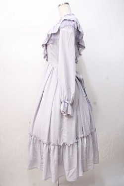 画像2: axes femme kawaii / ヴィンテージシフォンワンピース  ラベンダー Y-25-07-16-104-AX-OP-SZ-ZY