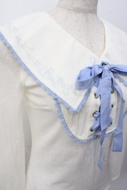 画像4: LIZ LISA / Roseプリントトップス 0 オフ×ブルー Y-25-07-16-009-LO-BL-SZ-ZY