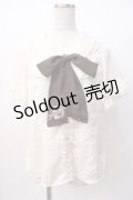 axes femme / リボン付きブラウス M 生成り Y-25-07-16-010-AX-BL-SZ-ZI