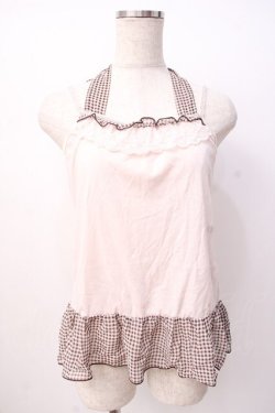 画像1: axes femme / アンサンブルレーシーニット M 淡ピンク Y-25-07-16-026-AX-TO-SZ-ZY