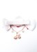 画像2: axes femme / チェックヘアリボンクリップ  赤 Y-25-07-18-005-AX-ZA-SZ-ZY (2)