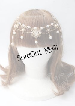 画像1: Atelier Beatrice / モチーフ付きチェーンヘアクリップ   Y-25-07-18-007-GO-ZA-SZ-ZY