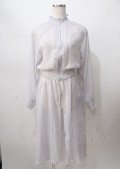 axes femme / シアーワンピース  グレー Y-25-07-18-088-AX-OP-SZ-ZY