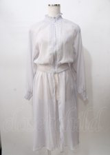 axes femme / シアーワンピース  グレー Y-25-07-18-088-AX-OP-SZ-ZY