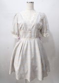 axes femme POETIQUE / サイドレースアップワンピース  ベージュ Y-25-07-18-089-AX-OP-SZ-ZY