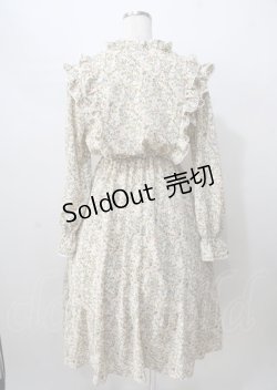 画像2: axes femme / 花柄ワンピース  オフ Y-25-07-18-094-AX-OP-SZ-ZI