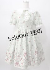 axes femme kawaii / ベリーフィールズワンピース  グリーン Y-25-07-18-100-AX-BL-SZ-ZY