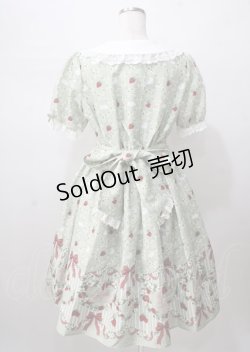 画像2: axes femme kawaii / ベリーフィールズワンピース  グリーン Y-25-07-18-100-AX-BL-SZ-ZY