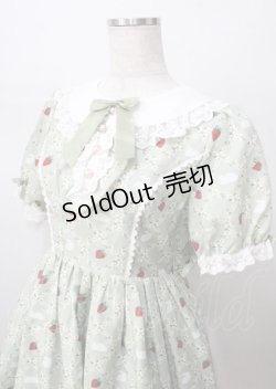 画像3: axes femme kawaii / ベリーフィールズワンピース  グリーン Y-25-07-18-100-AX-BL-SZ-ZY