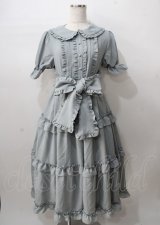 axes femme kawaii / ロマンティックフリルワンピース M ミント Y-25-07-18-102-AX-OP-SZ-ZI