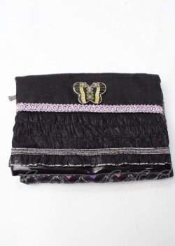 画像1: ANNA SUI / ポケットティッシュケース  黒 Y-25-07-18-013-PU-ZA-SZ-ZY
