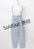 Franche Lippee / ドットデニムサロペット  青デニムＸ黒 Y-25-07-18-104-LO-PA-SA-ZY