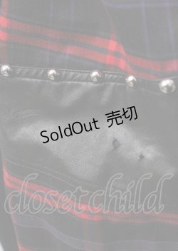 画像3: SEX POT ReVeNGe / バイカラーボンテージパンツ  黒×赤 Y-25-07-18-106-SP-PA-SZ-ZY