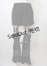 Qutie Frash / 2025プレミアム黒豹レッグパンツ  黒 Y-25-07-18-107-QU-PA-AS-ZY
