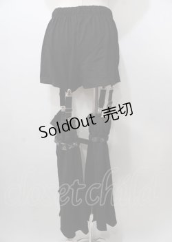 画像2: Qutie Frash / 2025プレミアム黒豹レッグパンツ  黒 Y-25-07-18-107-QU-PA-AS-ZY
